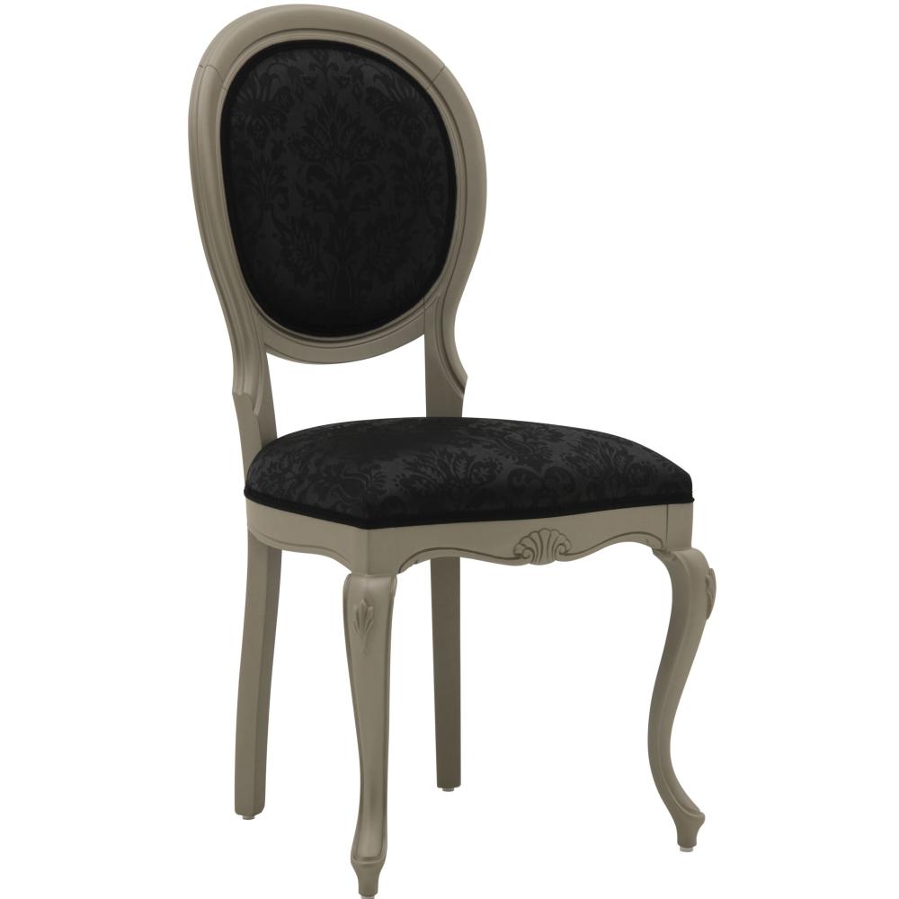klasicka jedalenska stolicka oblucikovy okruhly operadlo elegantna calunena caluneny vila hotel luxus salon taliansky nabytok tvrde drevo rucne rezbovane volitelne.jpg